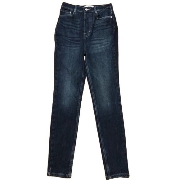 We the Free High Rise Button Fly Jeans Size 26 - Picture 1 of 10